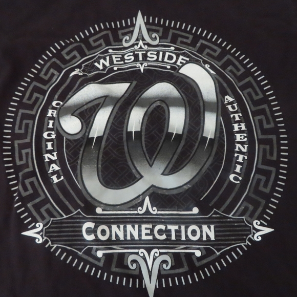 vintage West Side Connection Short Sleeve Black T-Shirt Size M - Picture 2 of 4